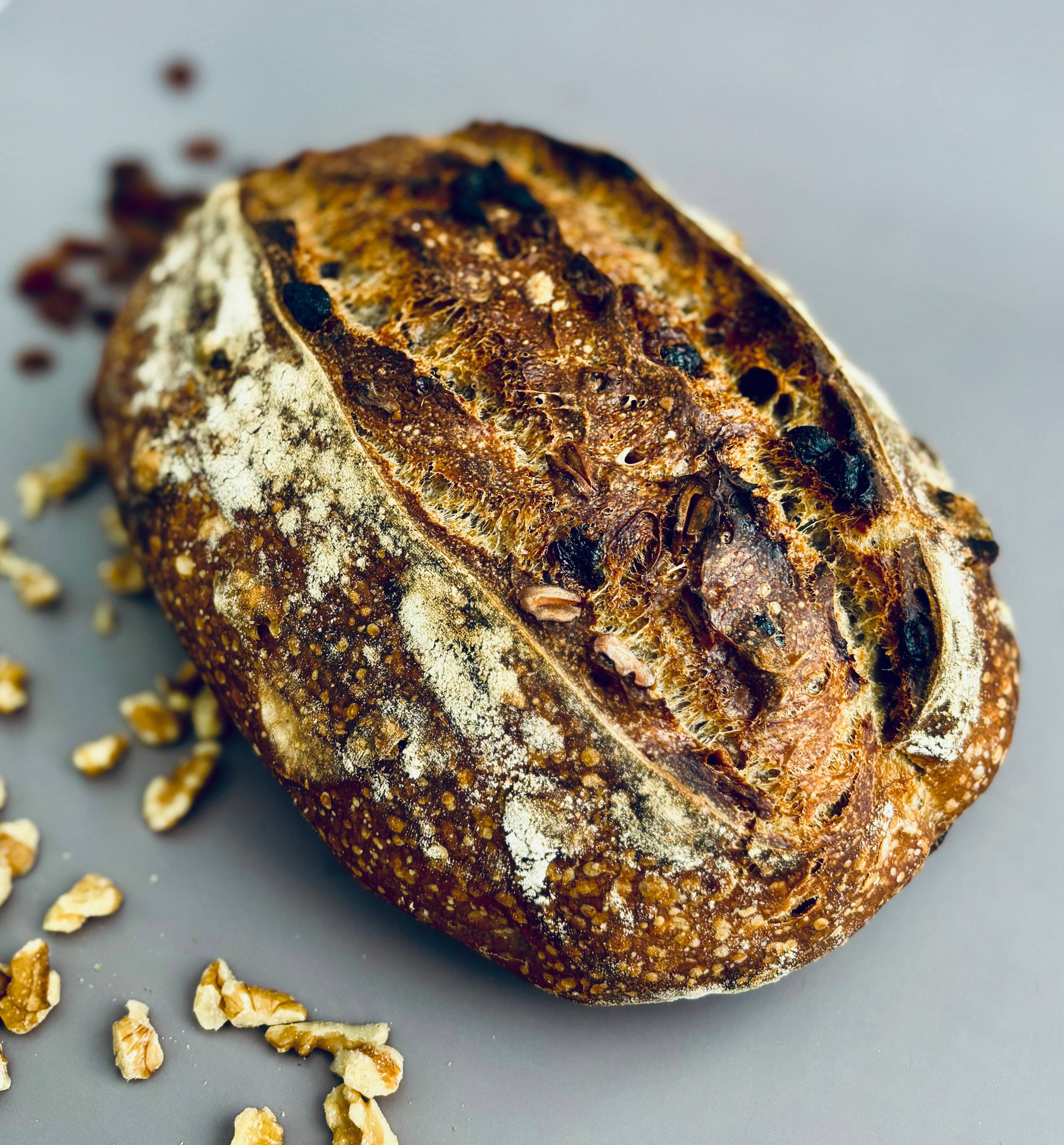 Pan de Pasas y Nueces KOBO — masa madre